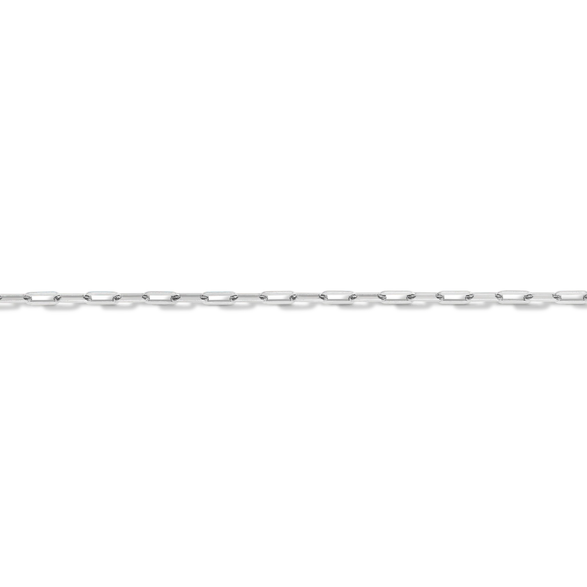 Medium Paperclip Chain Anklet - Image 3