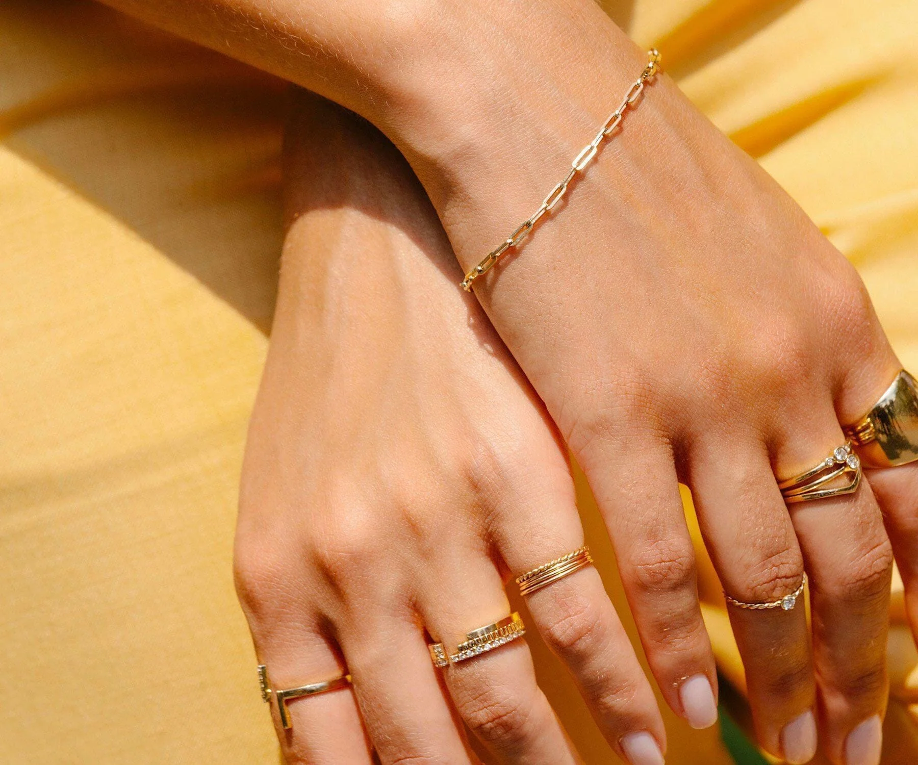 Medium Paperclip Chain Bracelet - Image 13