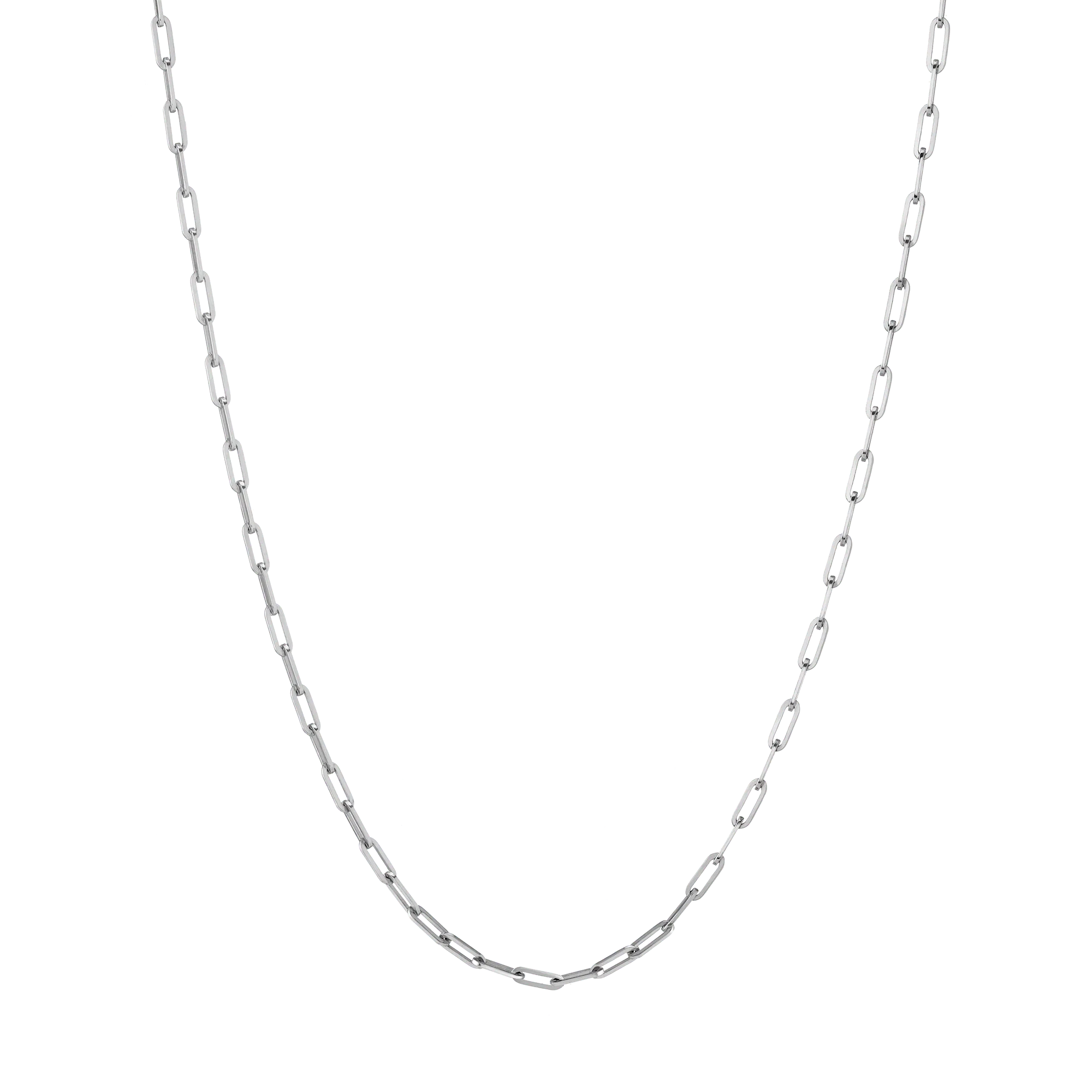 Medium Paperclip Chain Necklace - Image 3