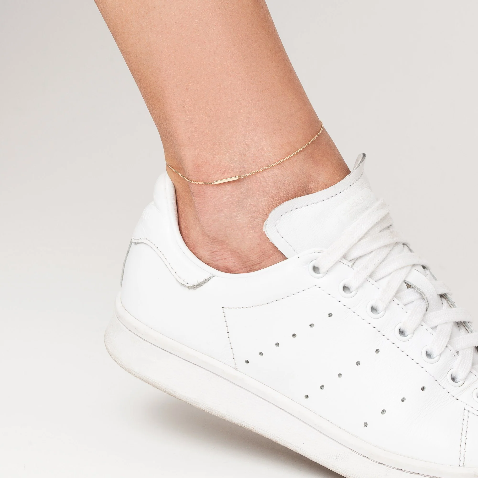 Gold Bar Anklet - Image 7