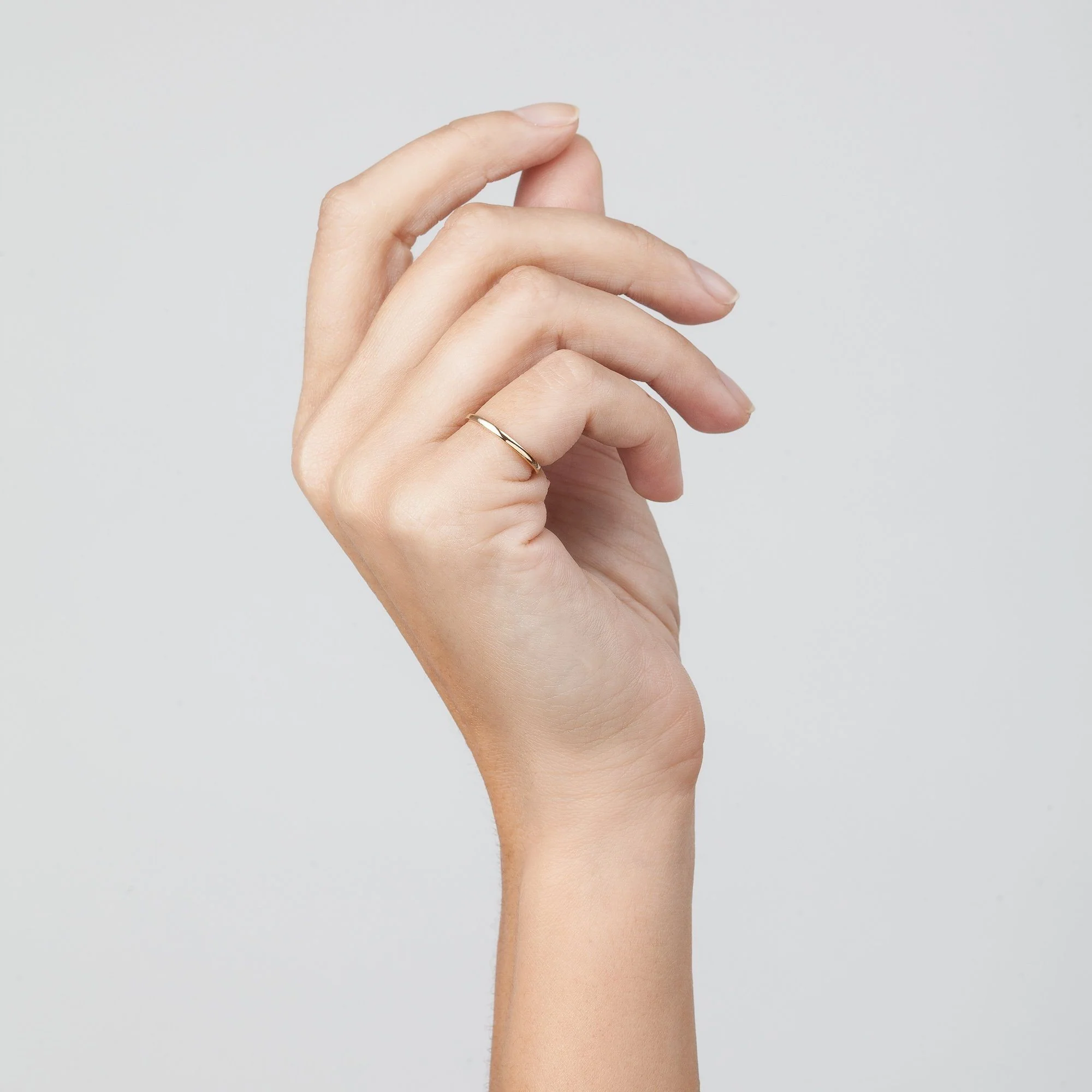 Classic Solid Gold Band - Image 8