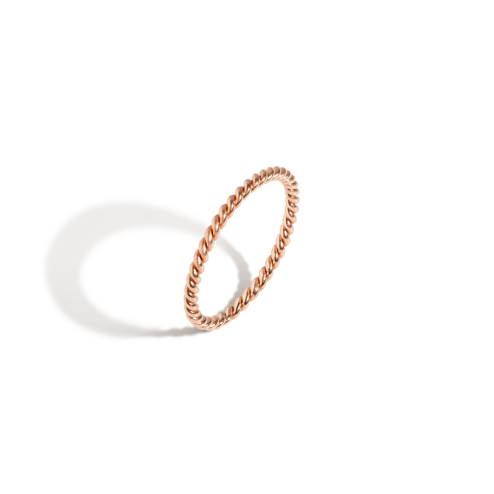Thick Stackable Twist Ring - Image 3