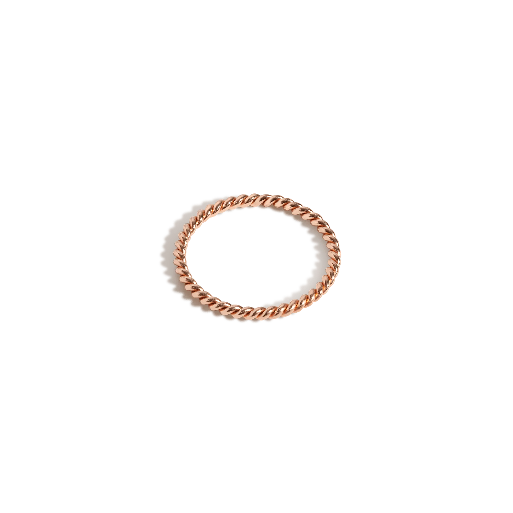Thick Stackable Twist Ring - Image 4