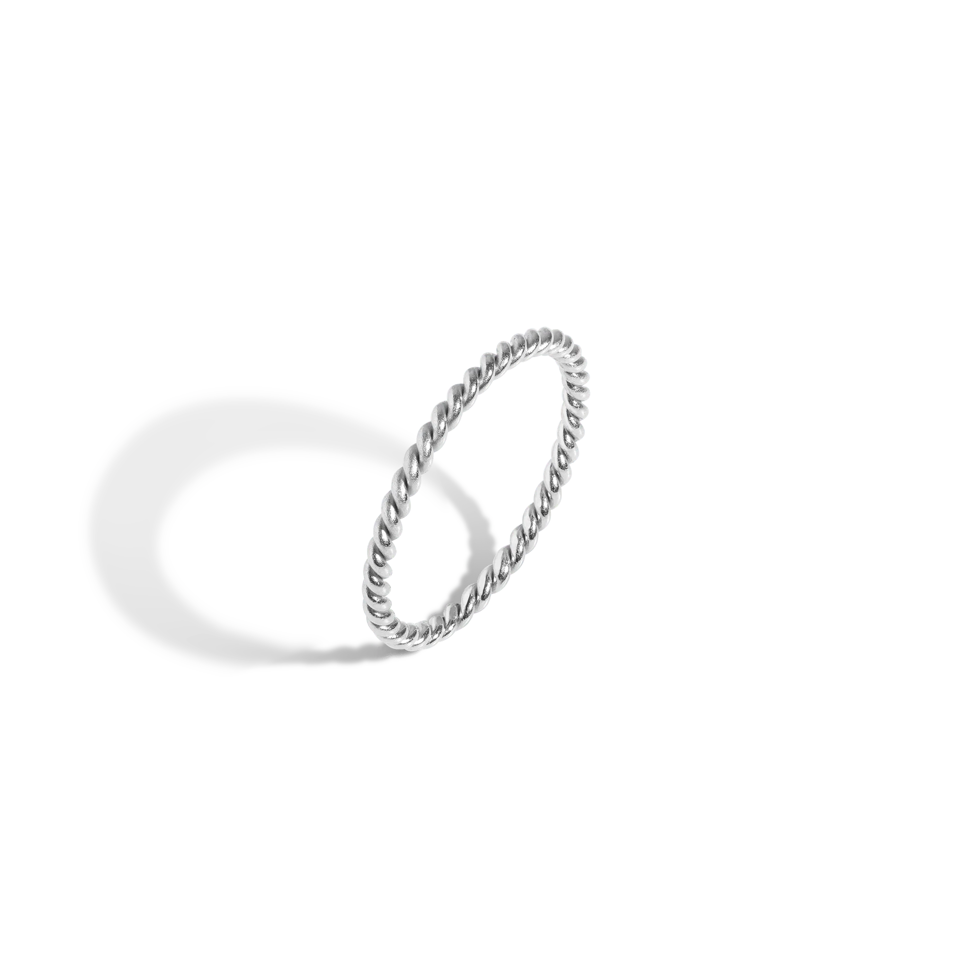 Thick Stackable Twist Ring - Image 5