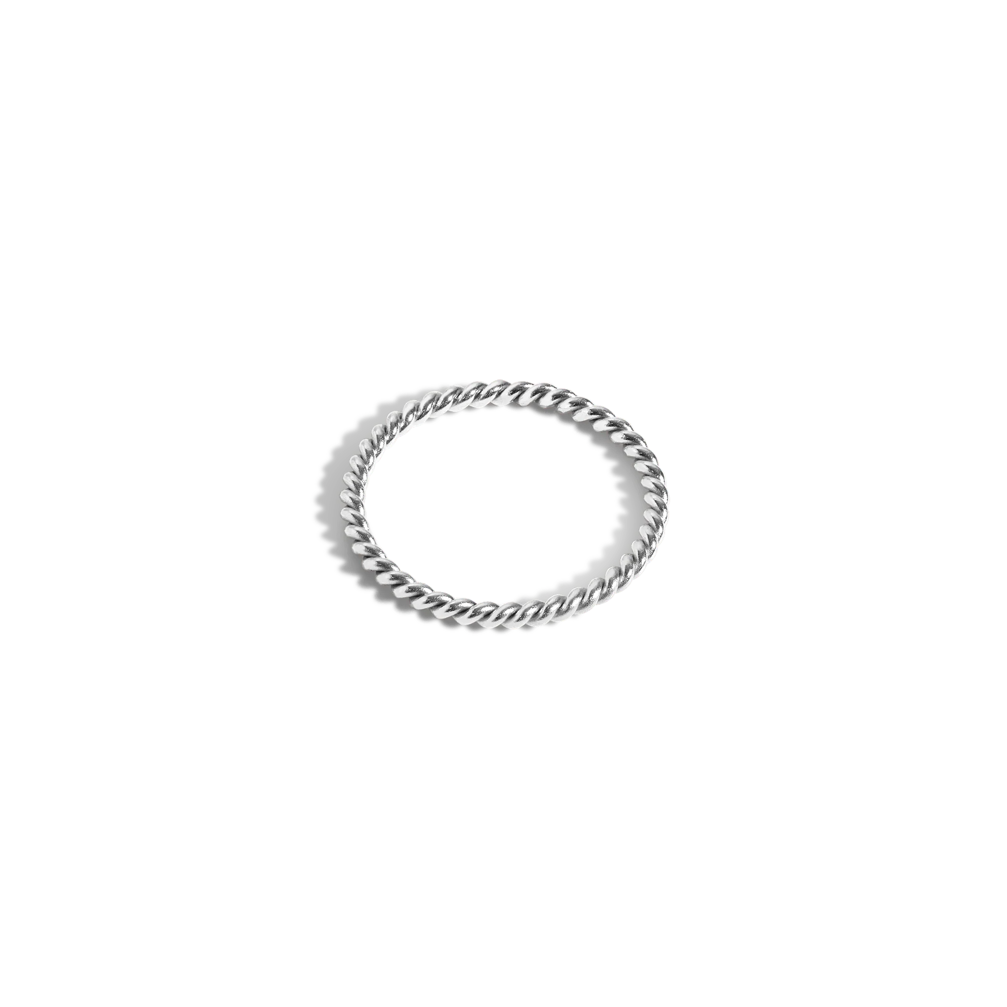 Thick Stackable Twist Ring - Image 6