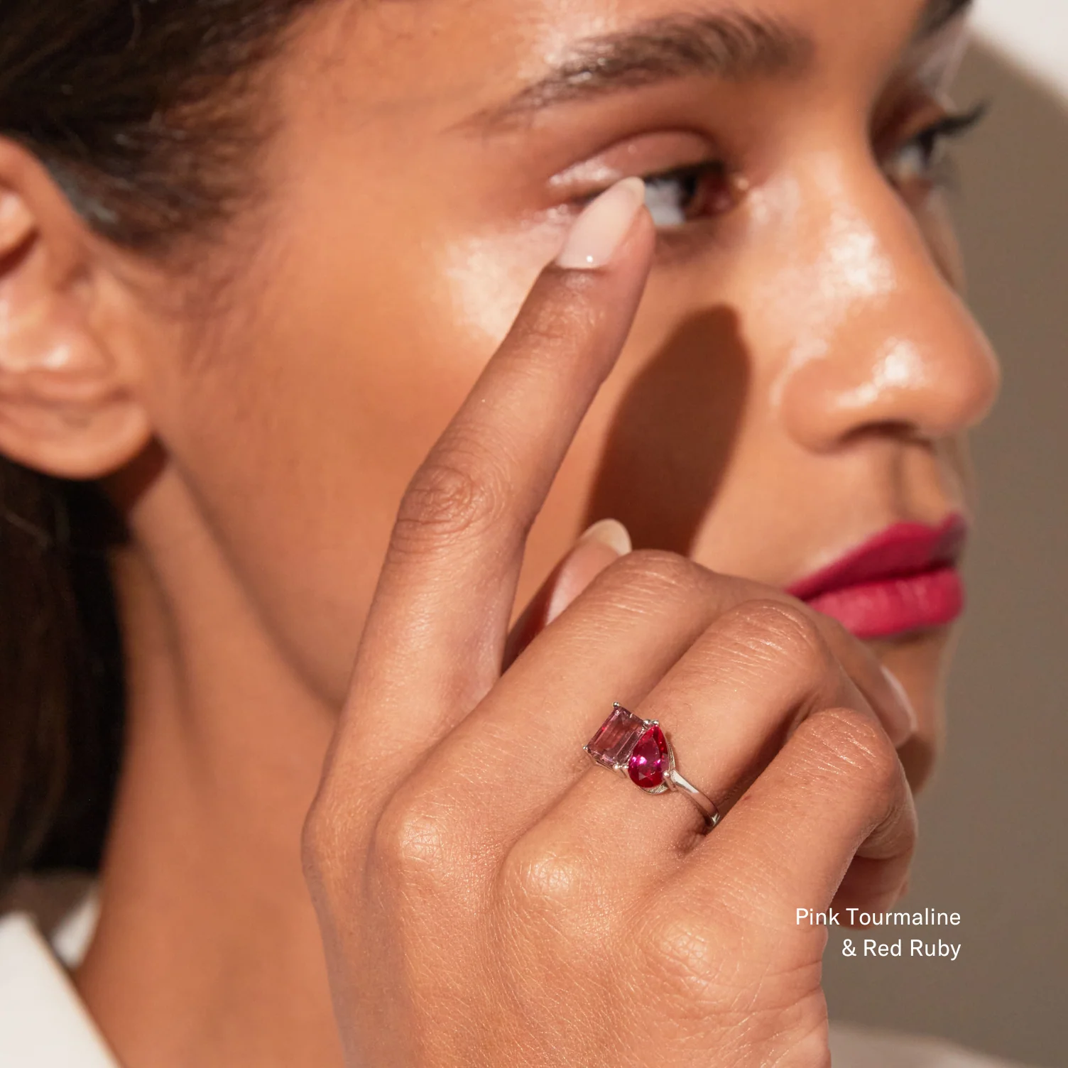 Toi et Moi Gemstone Classic Ring - Image 14