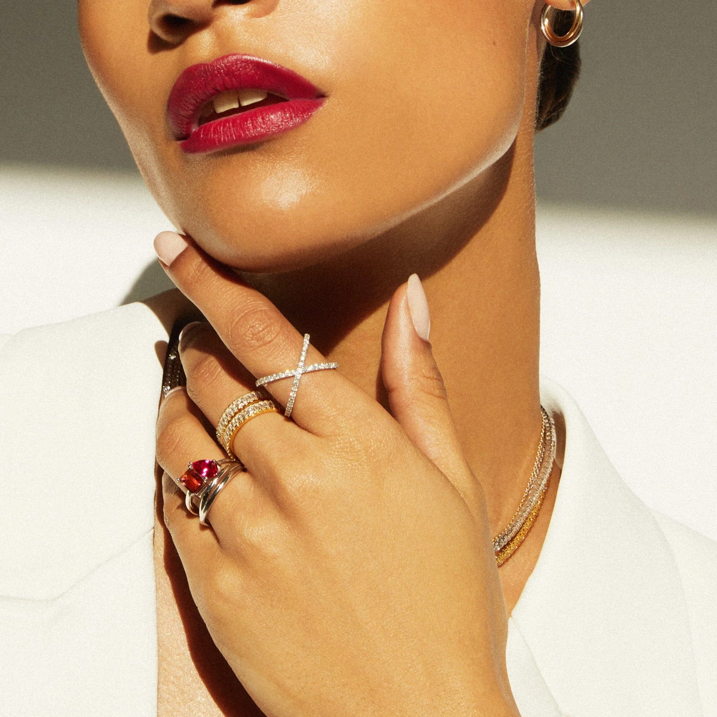 Toi et Moi Gemstone Classic Ring - Image 17