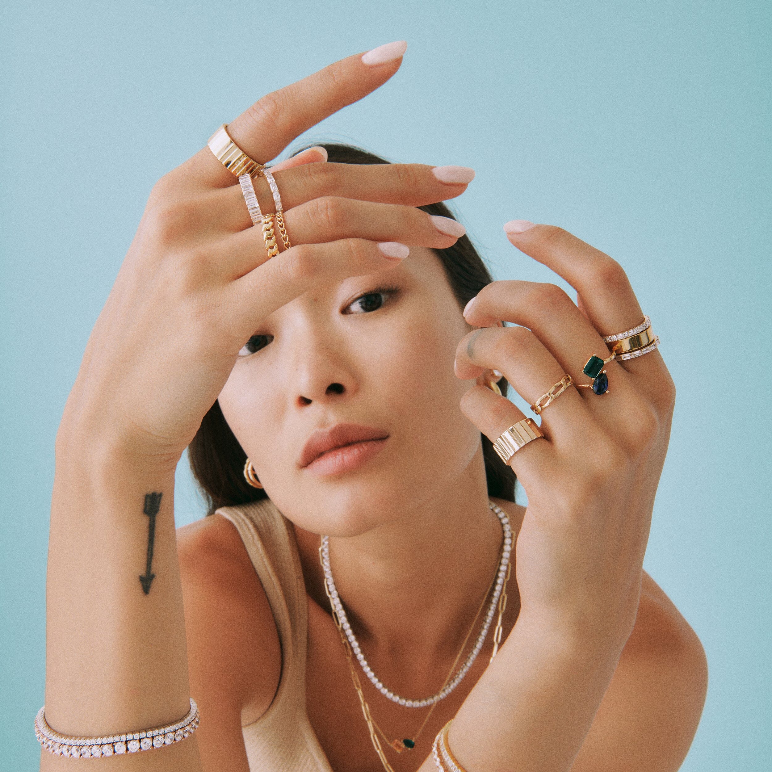 Toi et Moi Gemstone Heirloom Ring - Image 15