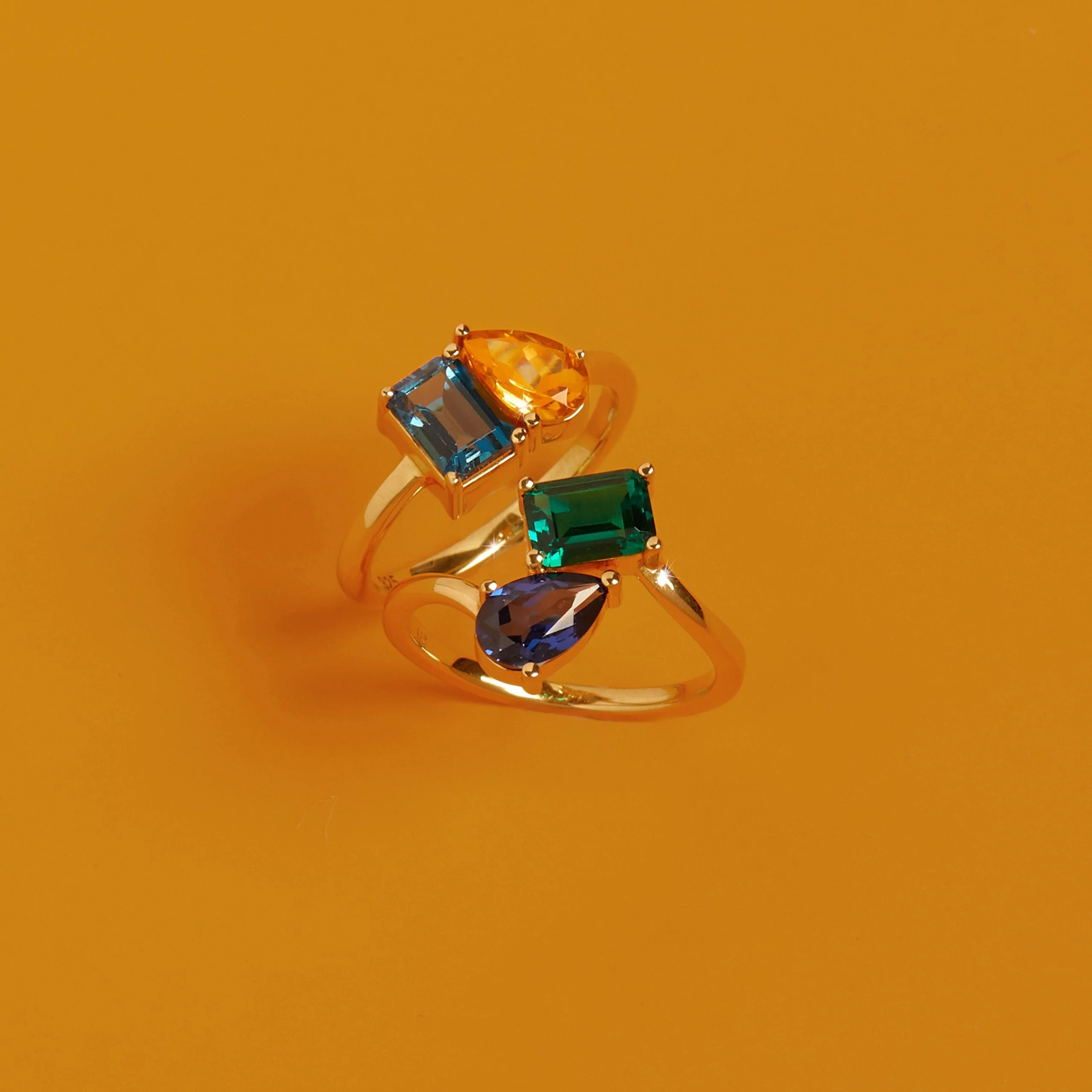 Toi et Moi Gemstone Heirloom Ring - Image 19