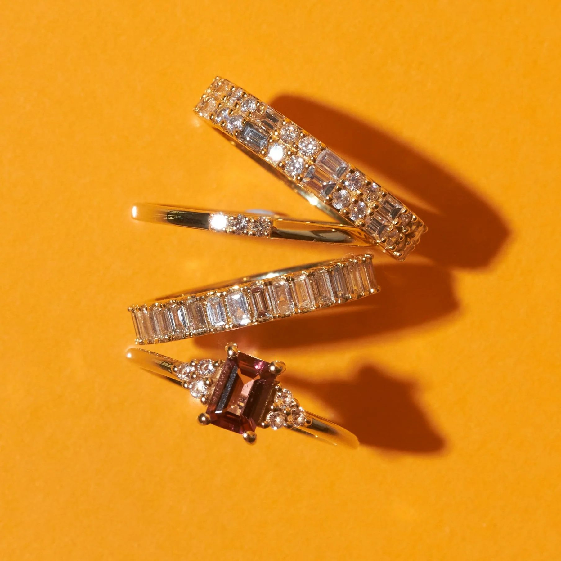 Vintage-Inspired Emerald Cut Ring - Image 51